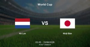 hà lan vs nhật bản kèo